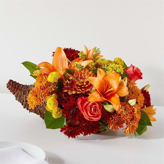 Bouquet of Blessings Cornucopia –  Balloon Creations By Maria And Flower, Wilmington DE