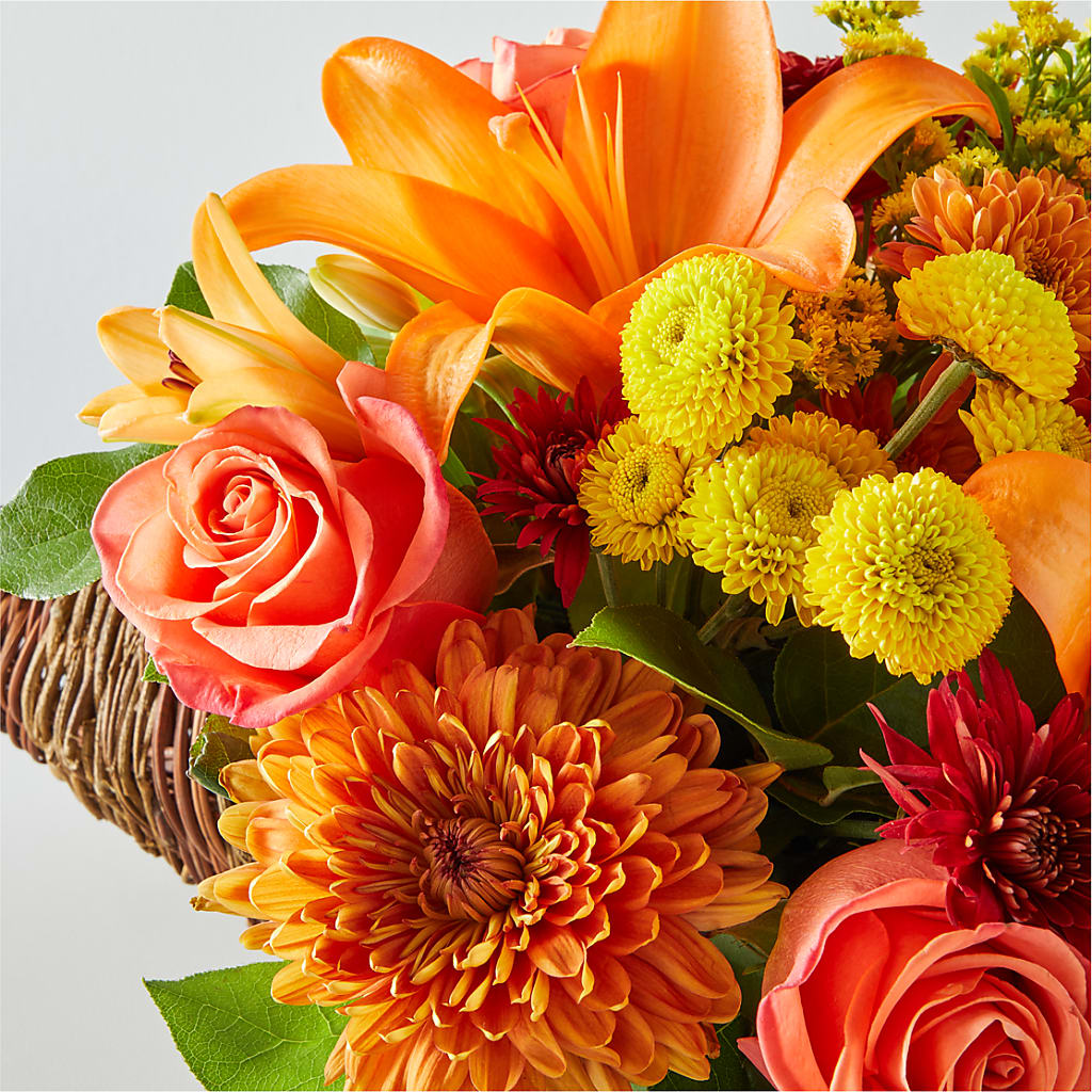 Bouquet of Blessings Cornucopia –  Balloon Creations By Maria And Flower, Wilmington DE