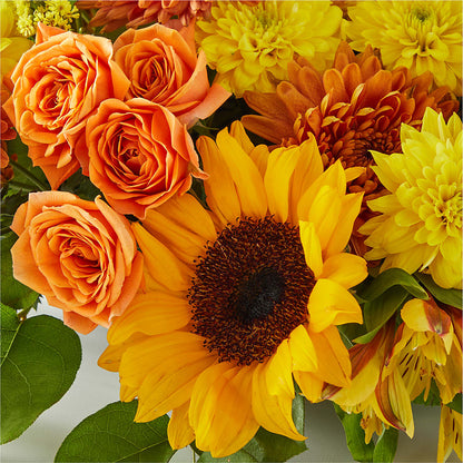 Autumn Harmony Centerpiece –  Balloon Creations By Maria And Flower, Wilmington DE