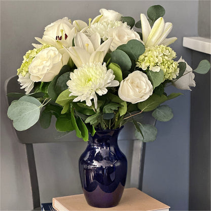 Snowy Dreams Bouquet –  Balloon Creations By Maria And Flower, Wilmington DE