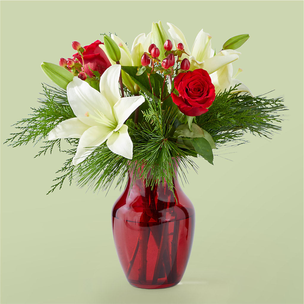 Evergreen Delight Bouquet –  Balloon Creations By Maria And Flower, Wilmington DE