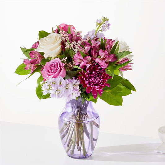 Amethyst Dreams Bouquet –  Balloon Creations By Maria And Flower, Wilmington DE