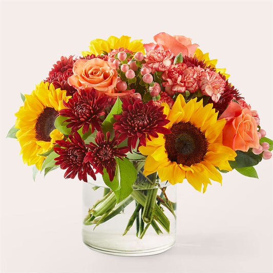 September Sunset Bouquet –  Balloon Creations By Maria And Flower, Wilmington DE