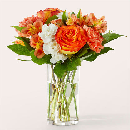Apricot Glow Bouquet –  Balloon Creations By Maria And Flower, Wilmington DE