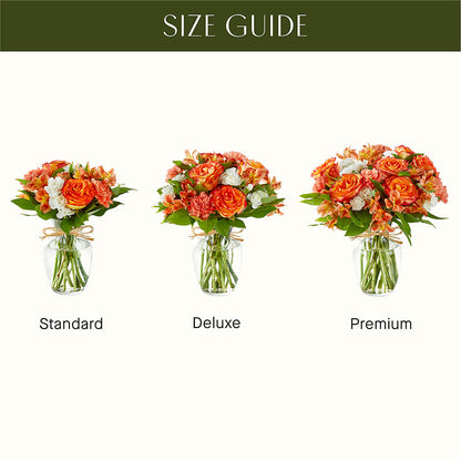 Apricot Glow Bouquet –  Balloon Creations By Maria And Flower, Wilmington DE