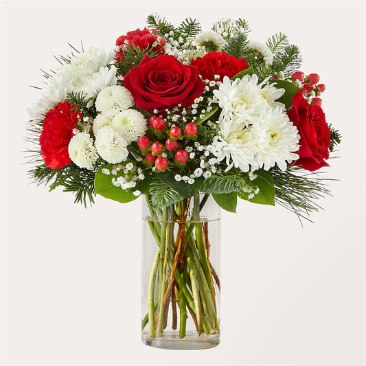 Chance of Flurries Bouquet –  Balloon Creations By Maria And Flower, Wilmington DE