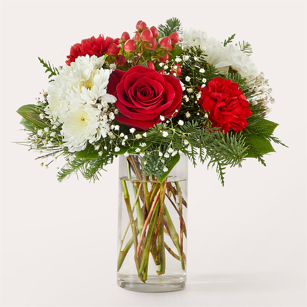 Chance of Flurries Bouquet –  Balloon Creations By Maria And Flower, Wilmington DE
