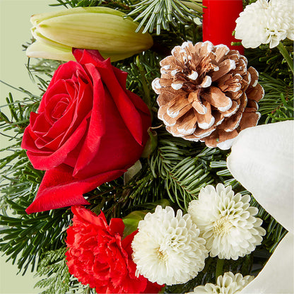 Seasonal Festivities Centerpiece –  Balloon Creations By Maria And Flower, Wilmington DE