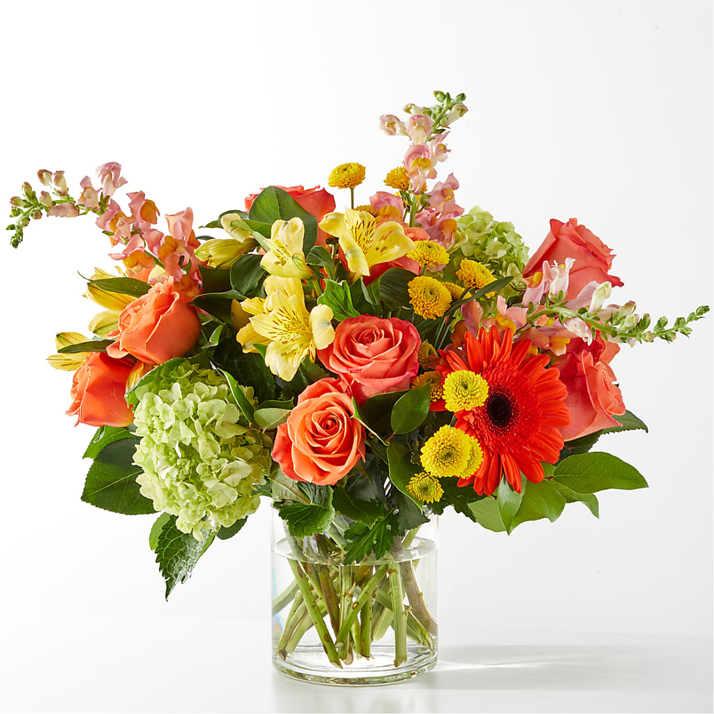 Autumn Sunshine Bouquet –  Balloon Creations By Maria And Flower, Wilmington DE