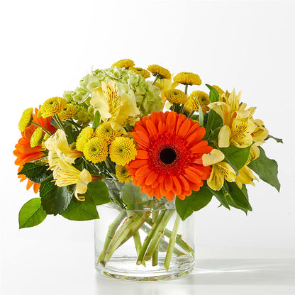 Autumn Sunshine Bouquet –  Balloon Creations By Maria And Flower, Wilmington DE