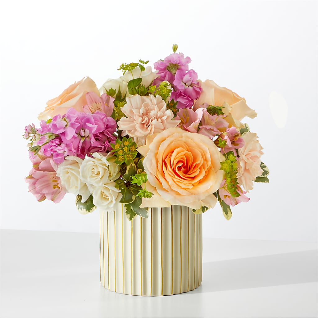 Paradise Bouquet with Ivory Vase –  Balloon Creations By Maria And Flower, Wilmington DE