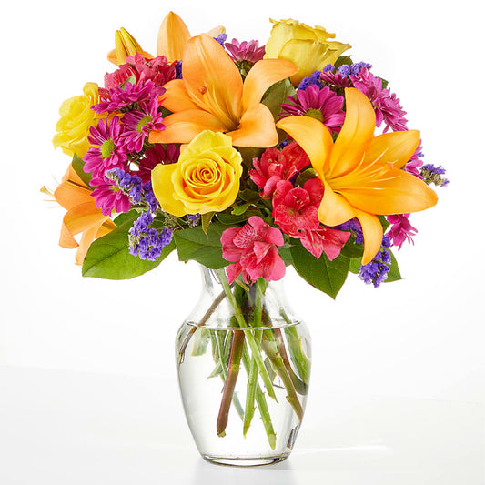 Colorful Visions Bouquet –  Balloon Creations By Maria And Flower, Wilmington DE