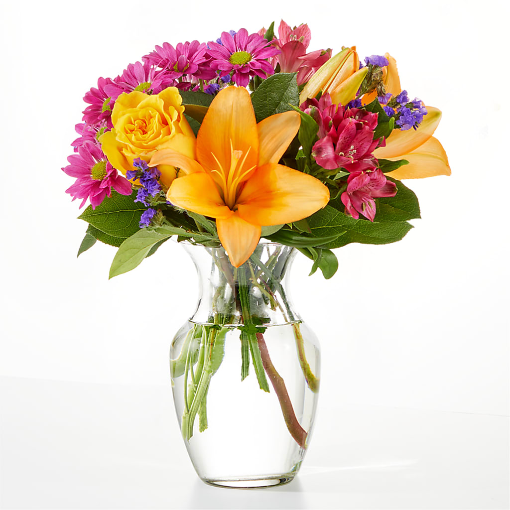 Colorful Visions Bouquet –  Balloon Creations By Maria And Flower, Wilmington DE