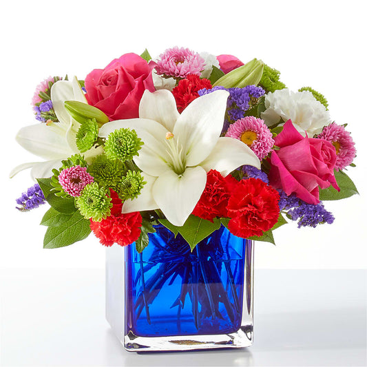 Quality Time Bouquet –  Balloon Creations By Maria And Flower, Wilmington DE