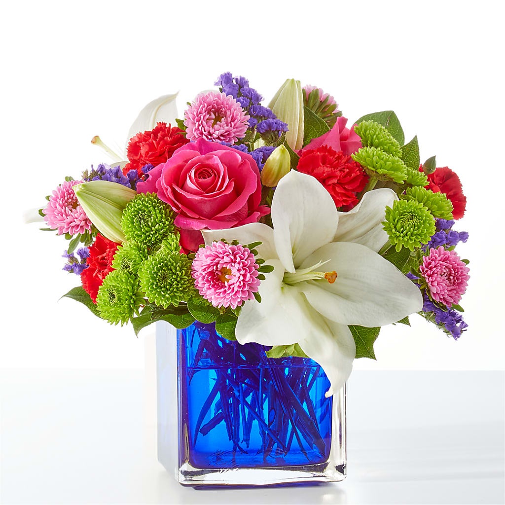 Quality Time Bouquet –  Balloon Creations By Maria And Flower, Wilmington DE