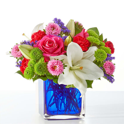 Quality Time Bouquet –  Balloon Creations By Maria And Flower, Wilmington DE