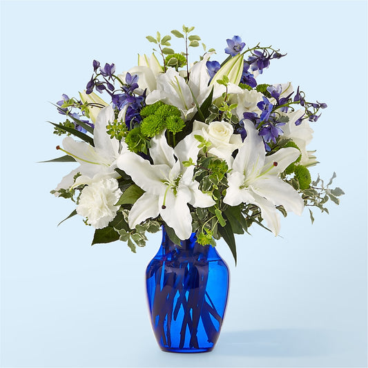 Santorini Bouquet –  Balloon Creations By Maria And Flower, Wilmington DE