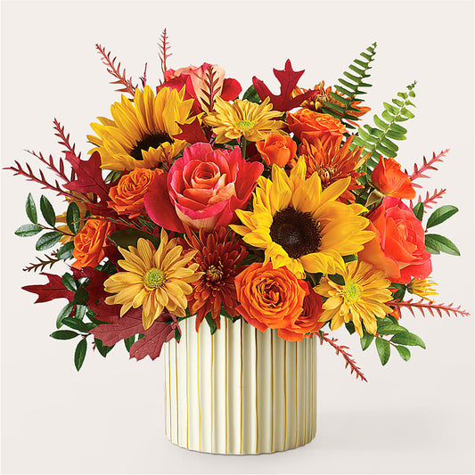 Fall Campfire Bouquet –  Balloon Creations By Maria And Flower, Wilmington DE