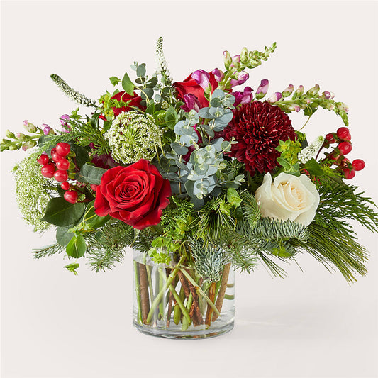 Cranberry Fizz Bouquet –  Balloon Creations By Maria And Flower, Wilmington DE