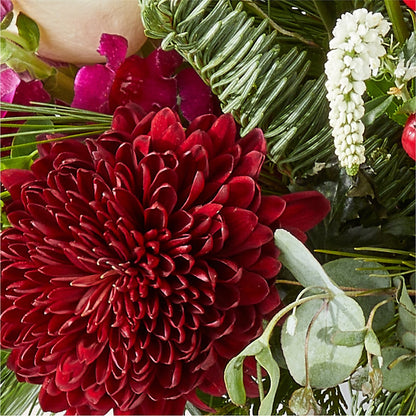Cranberry Fizz Bouquet –  Balloon Creations By Maria And Flower, Wilmington DE