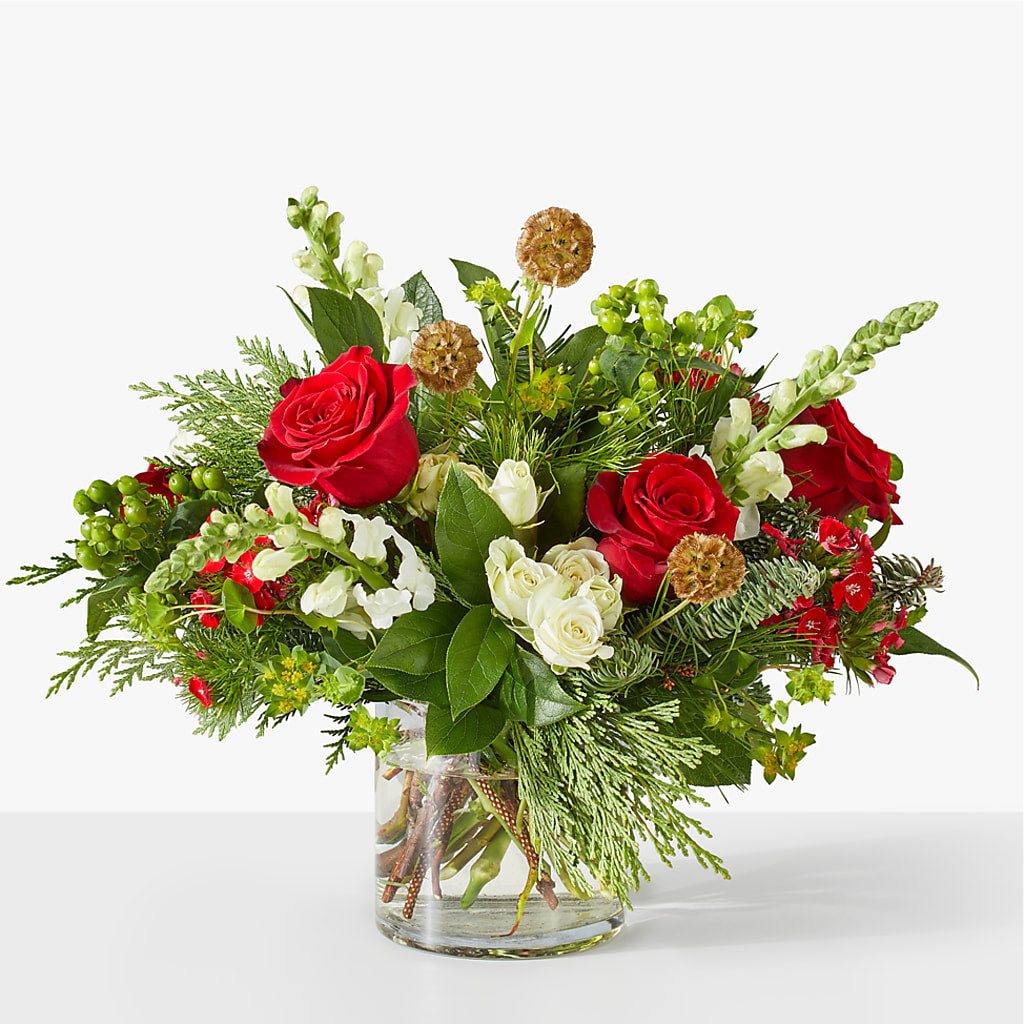 Deck the Halls Bouquet –  Balloon Creations By Maria And Flower, Wilmington DE