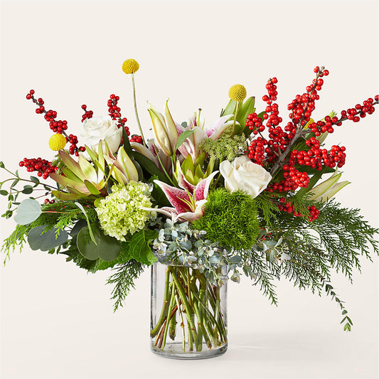 Berry & Bright Bouquet –  Balloon Creations By Maria And Flower, Wilmington DE
