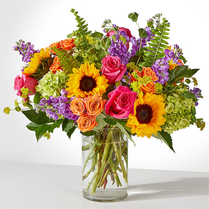 Vibrant Greetings Bouquet –  Balloon Creations By Maria And Flower, Wilmington DE