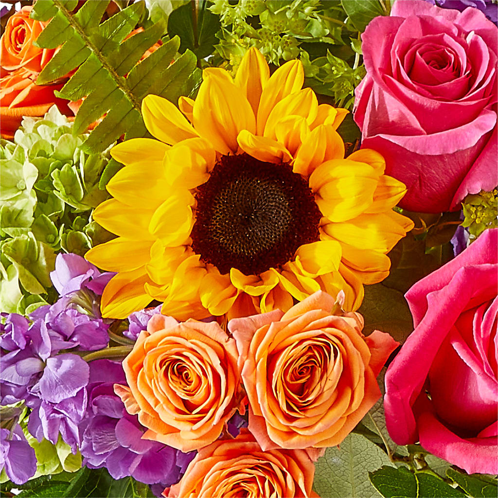 Vibrant Greetings Bouquet –  Balloon Creations By Maria And Flower, Wilmington DE