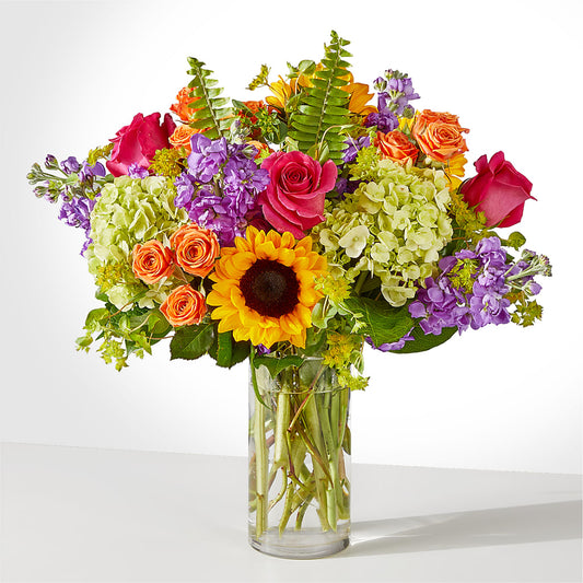 Vibrant Greetings Bouquet –  Balloon Creations By Maria And Flower, Wilmington DE
