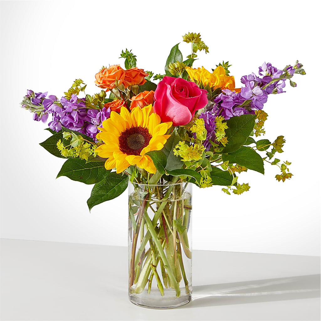 Vibrant Greetings Bouquet –  Balloon Creations By Maria And Flower, Wilmington DE