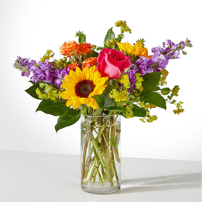 Vibrant Greetings Bouquet –  Balloon Creations By Maria And Flower, Wilmington DE