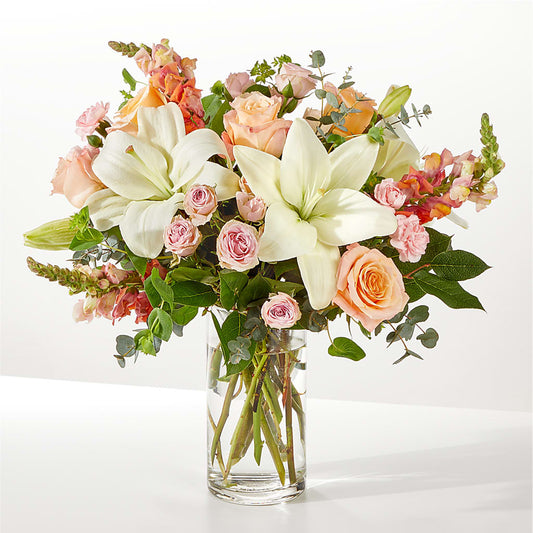 Grapefruit Splash Bouquet –  Balloon Creations By Maria And Flower, Wilmington DE