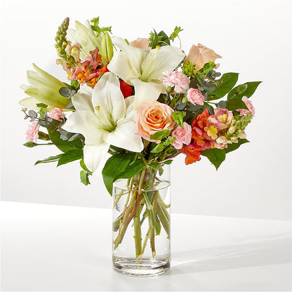 Grapefruit Splash Bouquet –  Balloon Creations By Maria And Flower, Wilmington DE