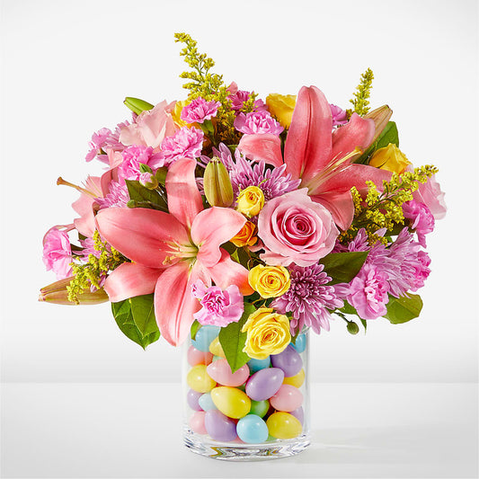 Easter Egg Hunt Bouquet –  Balloon Creations By Maria And Flower, Wilmington DE