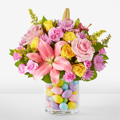 Easter Egg Hunt Bouquet –  Balloon Creations By Maria And Flower, Wilmington DE
