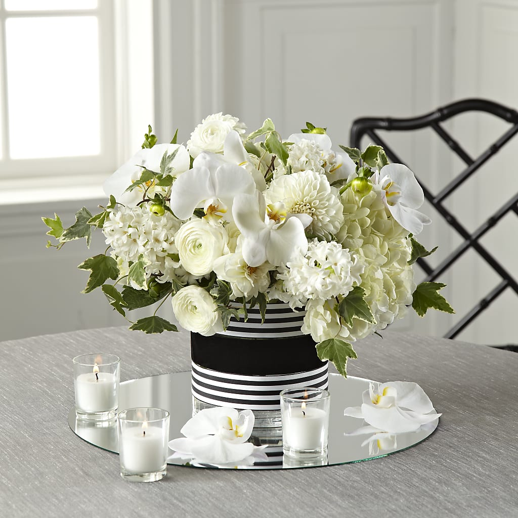 Solemnity Arrangement –  Balloon Creations By Maria And Flower, Wilmington DE