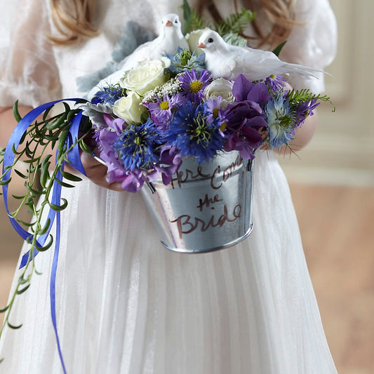 Enchantment Flower Girl Arrangement –  Balloon Creations By Maria And Flower, Wilmington DE