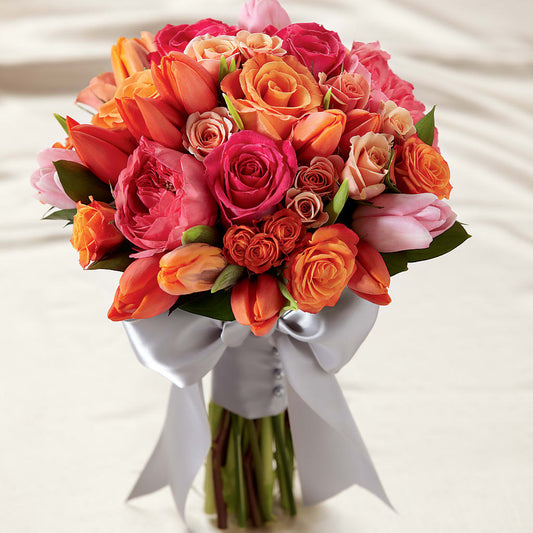 Sunset Dream Bouquet –  Balloon Creations By Maria And Flower, Wilmington DE