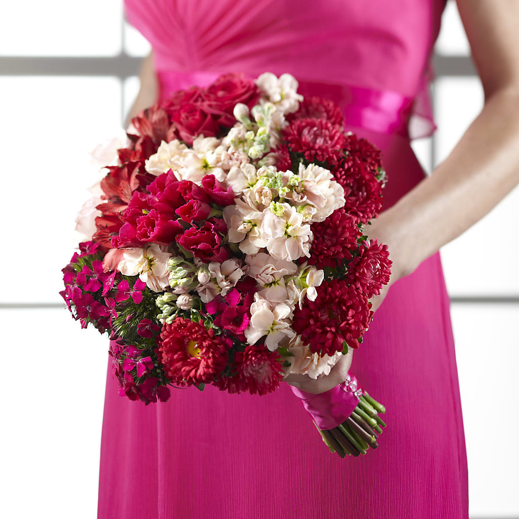 Pink Effervescence Bouquet –  Balloon Creations By Maria And Flower, Wilmington DE