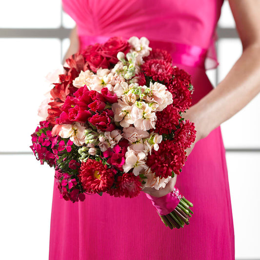 Pink Effervescence Bouquet –  Balloon Creations By Maria And Flower, Wilmington DE