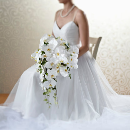 Classic White Bouquet –  Balloon Creations By Maria And Flower, Wilmington DE