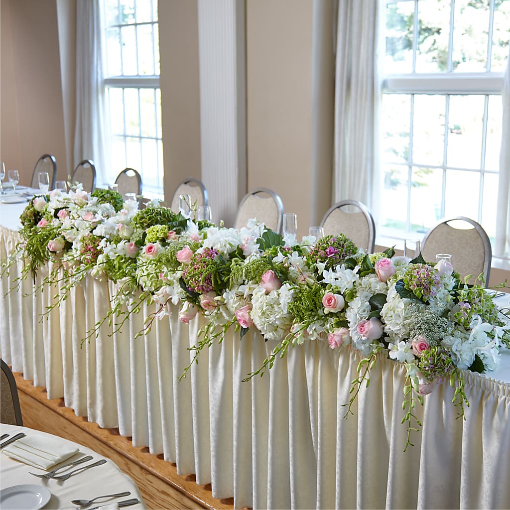 State of Joy Head Table Arrangement –  Balloon Creations By Maria And Flower, Wilmington DE