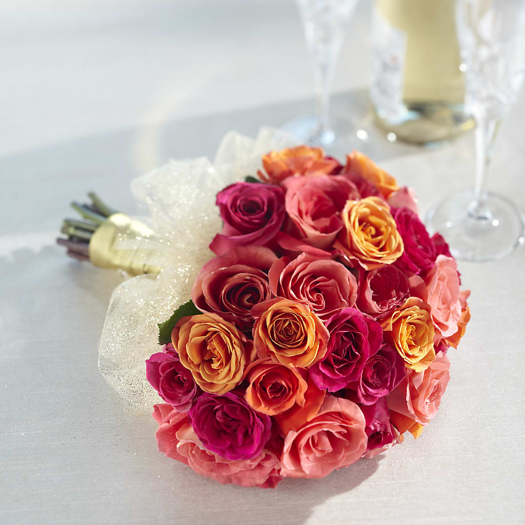 Sweet Roses Bouquet –  Balloon Creations By Maria And Flower, Wilmington DE