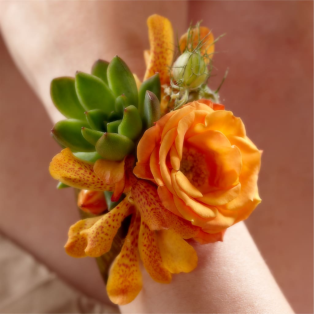 Irresistible Love Wrist Corsage –  Balloon Creations By Maria And Flower, Wilmington DE