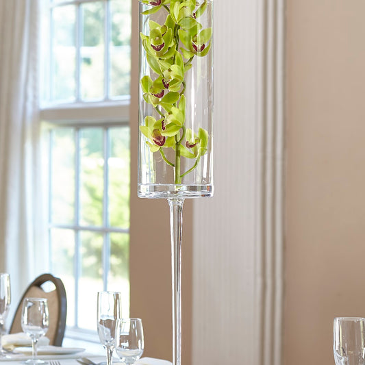 Green Mini Cymbidium Bouquet –  Balloon Creations By Maria And Flower, Wilmington DE