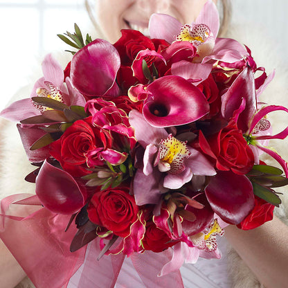 Heart of Hearts Bouquet –  Balloon Creations By Maria And Flower, Wilmington DE