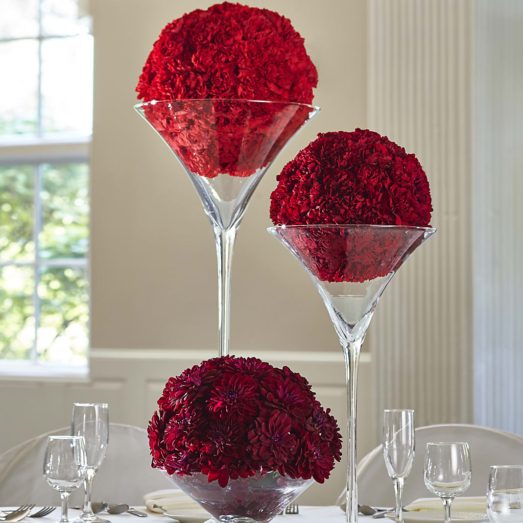 Our Special Vows Centerpiece –  Balloon Creations By Maria And Flower, Wilmington DE