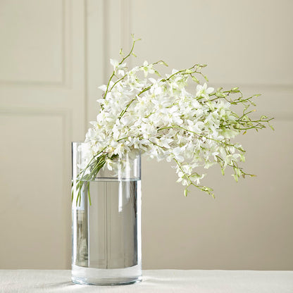 White Dendrobium Bouquet –  Balloon Creations By Maria And Flower, Wilmington DE